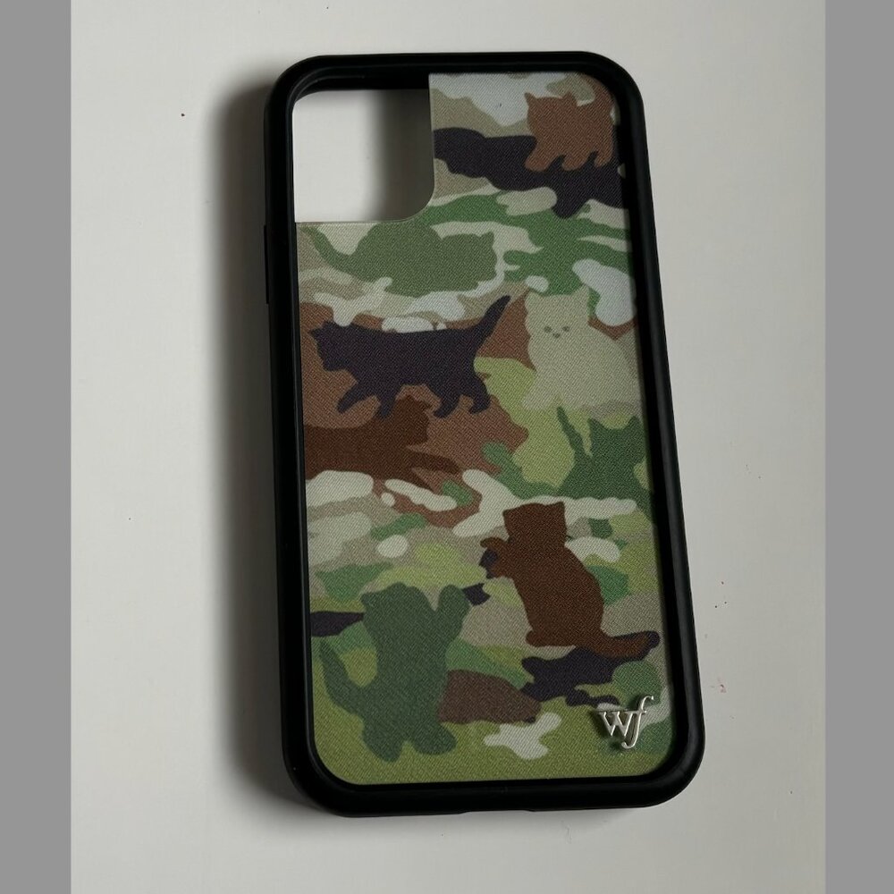 Wildflower iPhone 11 Case Cat Camo